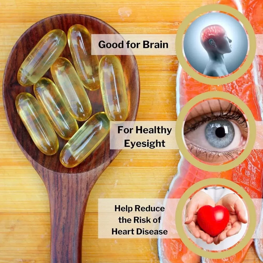 Viên dầu cá hồi Pure Alaska Omega Wild Alaskan Salmon Oil 1000 mg | 210 softgels