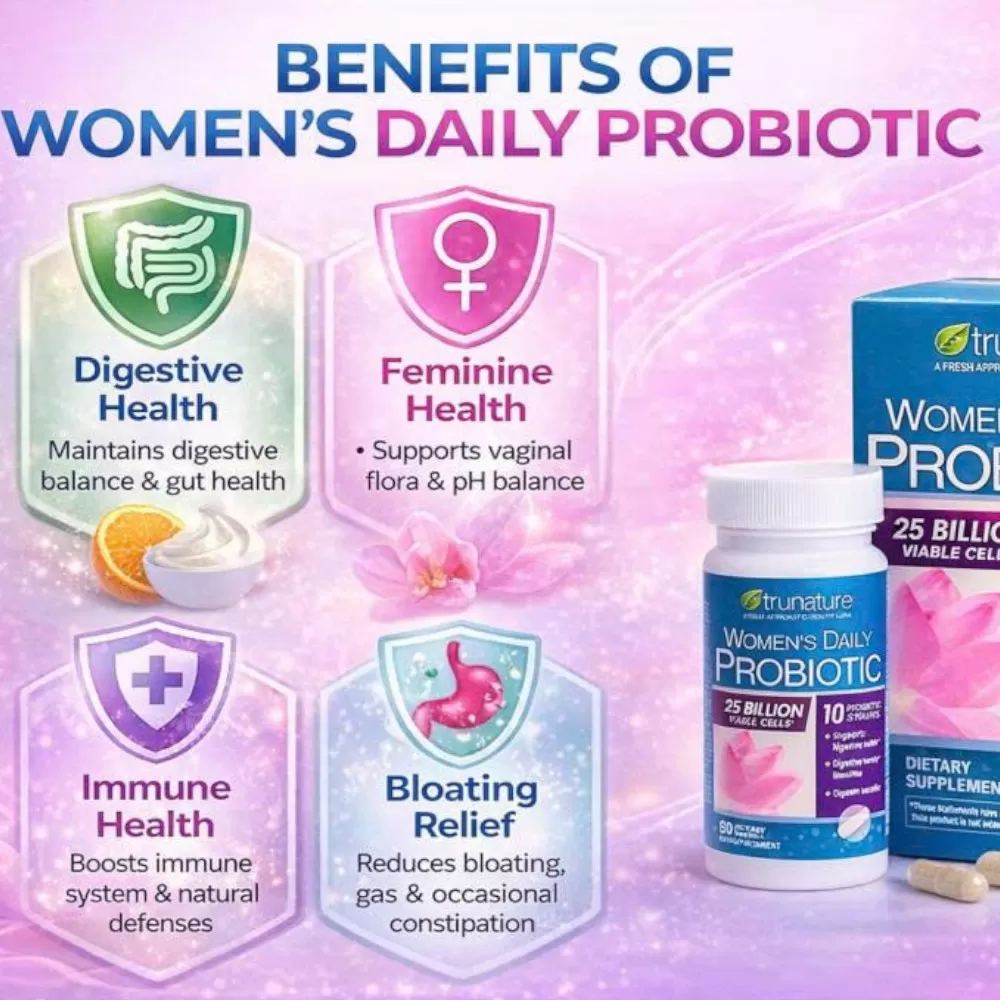 Trunature Women'S Daily Probiotic #90 Viên