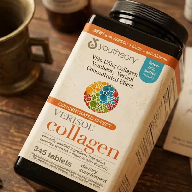 Collagen Youtheory Verisol Concentrated Effect - 345 Viên