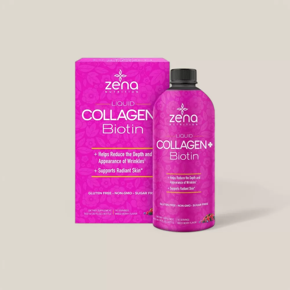 Collagen Nước Zena Nutrition Liquid Collagen Biotin | 900ml